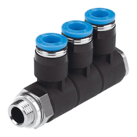 Festo Multiple Distributor QSLV3-G3/8-8 QSLV3-G3/8-8